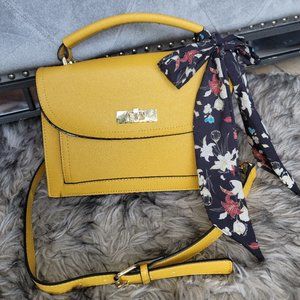Mustard Yellow Steve Madden Satchel Handbag